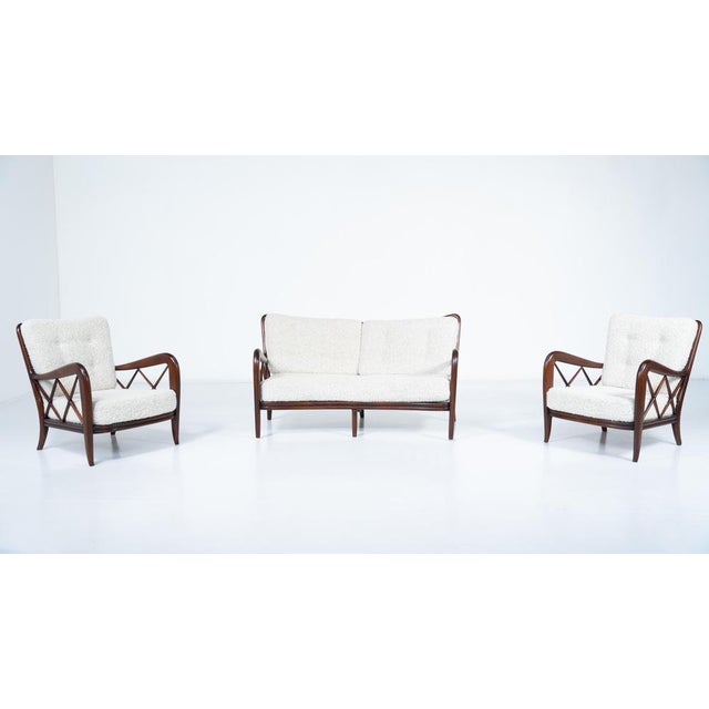 Mid-Century Modern Armchairs by Paolo Buffa, Italy, 1950s, Set of 2 For Sale - Image 17 of 18