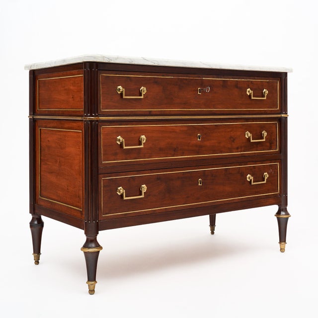 French French Antique Louis XVI Period Chest For Sale - Image 3 of 9