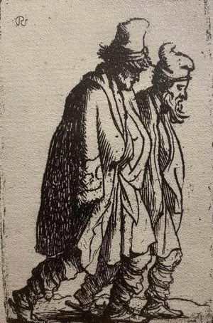 After Rembrandt, William James Smith, Etching, 19th Century