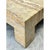 Vintage Monumental Travertine Parsons Coffee Table For Sale - Image 12 of 13