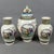 Oriental Vases in Japanese Polychrome Ceramic, Set of 3 For Sale - Image 13 of 13