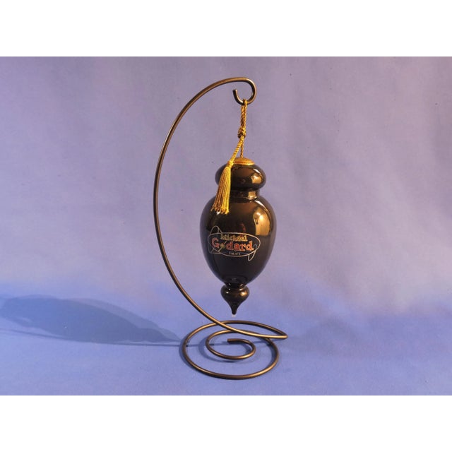 Verre Eglomise Lost in Paradise by Michael Godard Blown Ornament For Sale In Minneapolis - Image 6 of 10