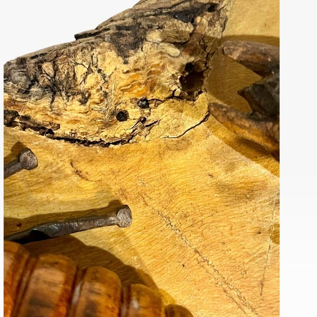 Set of 2 Vintage French Provincial Hand Carved Wood Folk Art Bugs Insects For Sale - Image 18 of 18