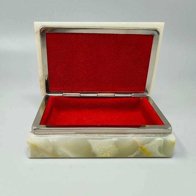 1960s Vintage Box in Onyx, Italy, 1960s For Sale - Image 5 of 8