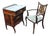 Victorian Rosewood Desk and Chair from Davenport, Set of 2 For Sale