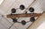 French Mid 20th Century French Wood Beam & Iron Chandelier For Sale - Image 3 of 8