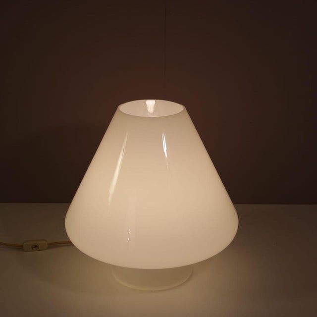 Murano Glass Table Lamp by Venini, Italy, 1970s For Sale - Image 5 of 13