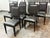 Wood Buying and Design for Crate & Barrel Italian Extension Dining Table + Eight Chairs, Set For Sale - Image 7 of 12