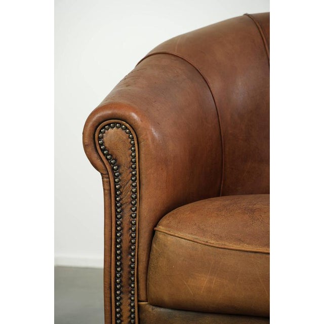 Vintage Sheepskin Club Armchairs, Set of 2 For Sale - Image 11 of 16