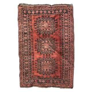 Turkmen Belutch Afghan Rug For Sale