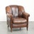 Vintage Sheepskin Club Chair in Leather For Sale - Image 16 of 16