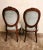 Wood Napoleon III Style Carved Bedroom Chairs - a Pair For Sale - Image 7 of 13