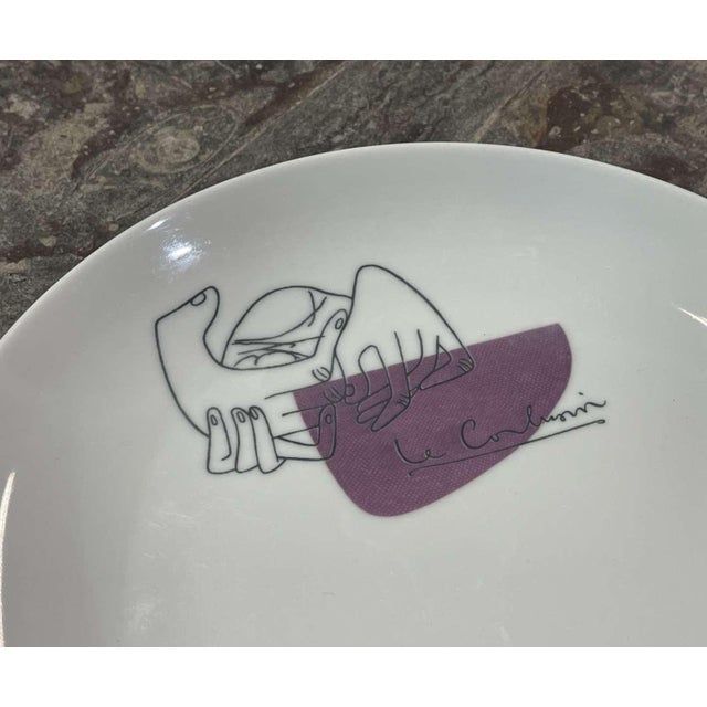 Vintage Dinner Service by Le Corbusier, 1970s, Set of 18 For Sale - Image 6 of 18