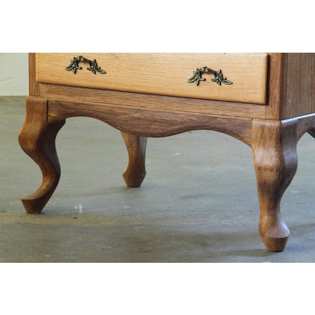 Brown Danish Six-Drawer Dresser in Oak, 1960s For Sale - Image 8 of 13