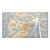 Early 21st Century Afghan Sultanabad Wool 6x9 Light Blue & Tan Handmade Area Rug #1144039 For Sale - Image 5 of 6