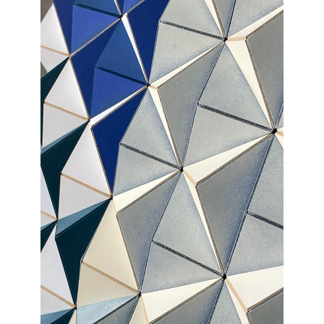 Sebastian Welzel, Fis-6 Topographie, Laminated Cardboard, Limited Edition 5 of 20 For Sale - Image 6 of 7