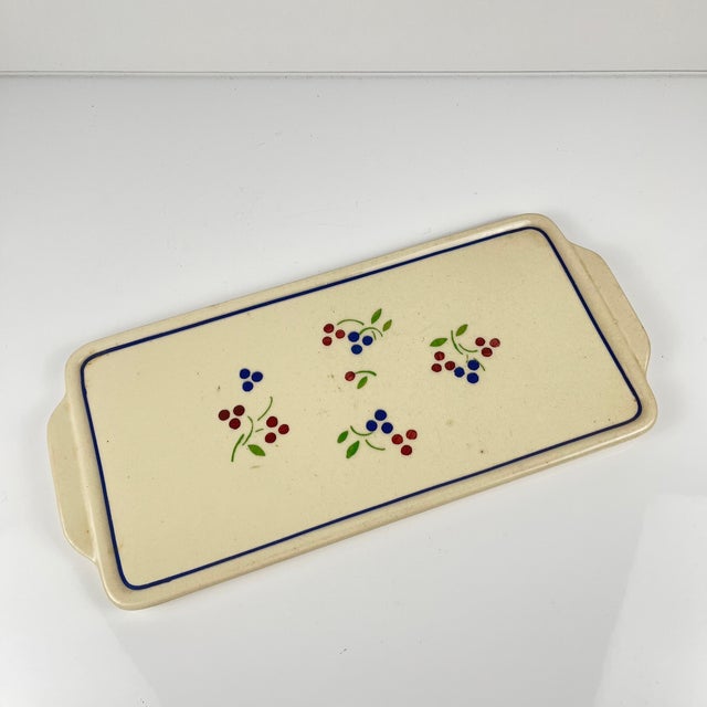 Odile Cake Plate from KG Lunéville, 1920s-1930s For Sale - Image 4 of 10