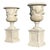 Large White Marble Garden Vases, 1980s, Set of 2 For Sale - Image 13 of 18