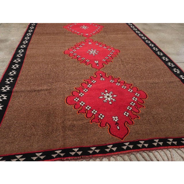 Galerie Shabab Collection Mid-20th Century Turkish Anatolian Tribal Carpet For Sale In New York - Image 6 of 8