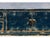 53" Distressed Dark Ink-Blue Drawers Narrow Console Credenza Table For Sale - Image 12 of 14