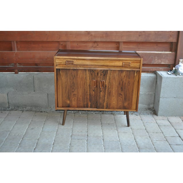 Wood Danish Rosewood Chest of Drawers, 1960s For Sale - Image 7 of 12