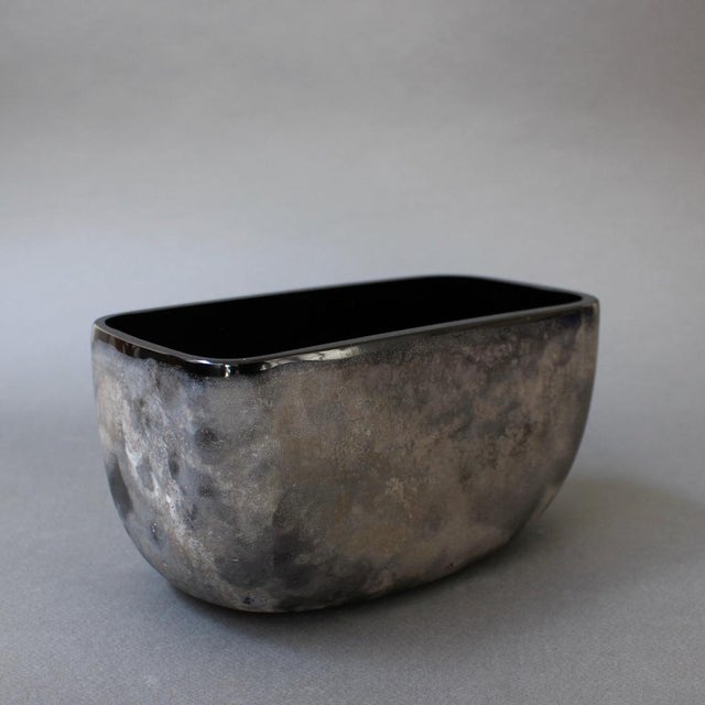 1970s Vintage Italian Murano Glass Scavo Vase by Alfredo Barbini, 1970s For Sale - Image 5 of 18