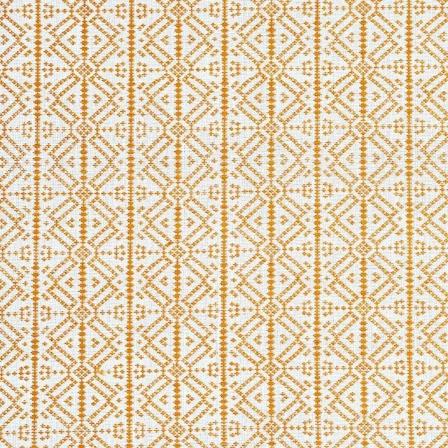 Sample - Schumacher X A Rum Fellow Poxte Hand Woven Fabric in Mostaza For Sale