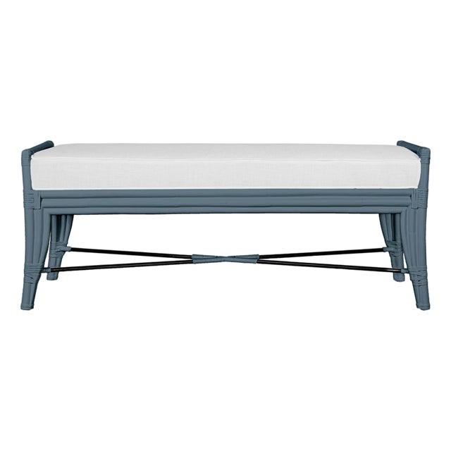 Malacca Bench - Regatta Blue For Sale