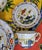 Vintage Amm Faenza Garofano 5-Piece Place Setting - Hand-Painted Italian Majolica For Sale In Dallas - Image 6 of 8