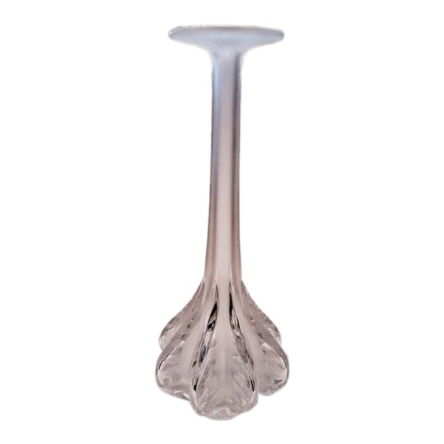 Lalique “Paris Marie-Claude” Soliflore Mid-Century Vase For Sale