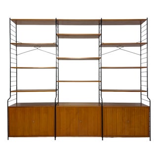 Vintage Freestanding Teak Shelving System from WHB, 1960s For Sale