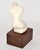 Wood 1970s Mid-Century Modern Kneeling Nude Ceramic Female Sculpture Rosewood Base For Sale - Image 7 of 14