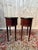 Louis XVI Style Oval Mahogany Bedside Tables, 1890s, Set of 2 For Sale - Image 6 of 10