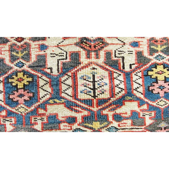 Antique Caucasian Kuba / Shirvan (Seichour-Related) Rug For Sale In Chicago - Image 6 of 9