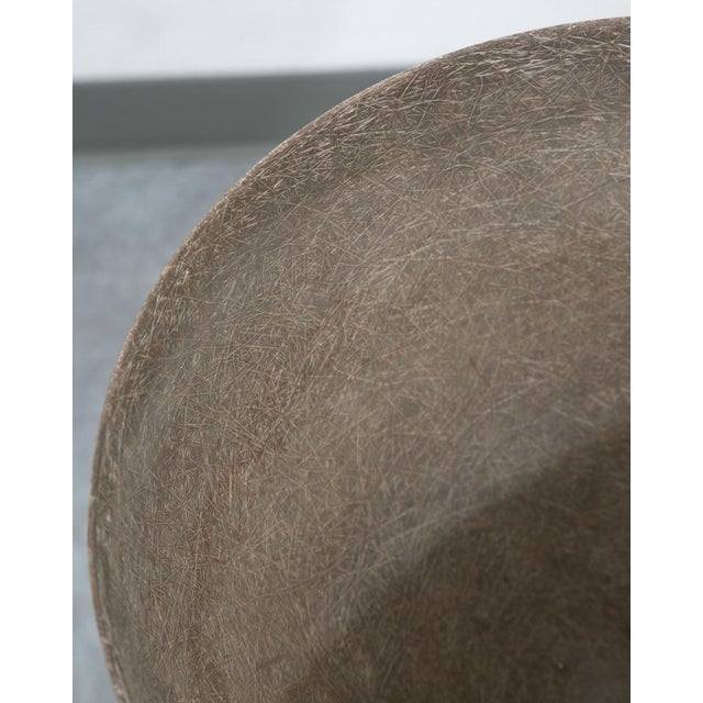 Mid Century Modern Planter Kimball Bullet Round Atomic Plant Stand Brown MCM For Sale - Image 9 of 12