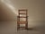 French Folk Armchair in Wood and Rush, Auvergne, 1900s For Sale - Image 12 of 17