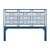 Not Yet Made - Made To Order Finn Standard Bed King - Navy For Sale - Image 5 of 12