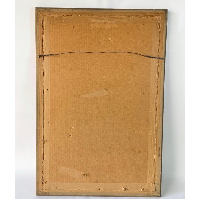Cream Early 20th Century French Lithograph by Andre Albert Dunoyer De Segonzac (1884-1974) For Sale - Image 8 of 8