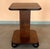 1940s Italian Art Deco Burl Walnut Coffee Side Table With Ebonized Legs For Sale - Image 5 of 8
