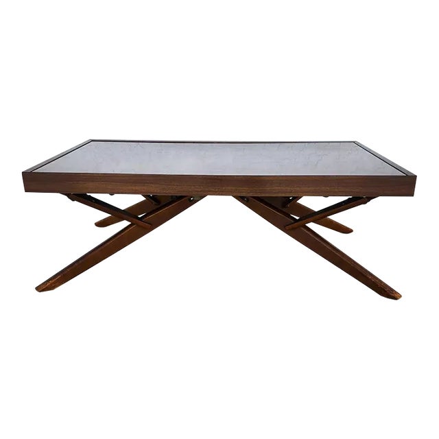 Vintage MCM Coffee Converts to Dining Table by Castro Convertible For Sale