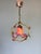 ⁠1970s Vintage Italian Pink Murano Ruffled Glass and Ceramic Rose Chandelier⁠ For Sale - Image 16 of 17