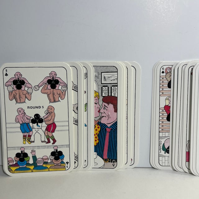 2000 - 2009 Vintage Bawdy Playing Cards Set/54 For Sale - Image 5 of 6