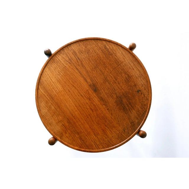 Folding Tray AT35 Coffee Table by Hans Wegner for Andreas Tuck, 1960s For Sale - Image 6 of 18