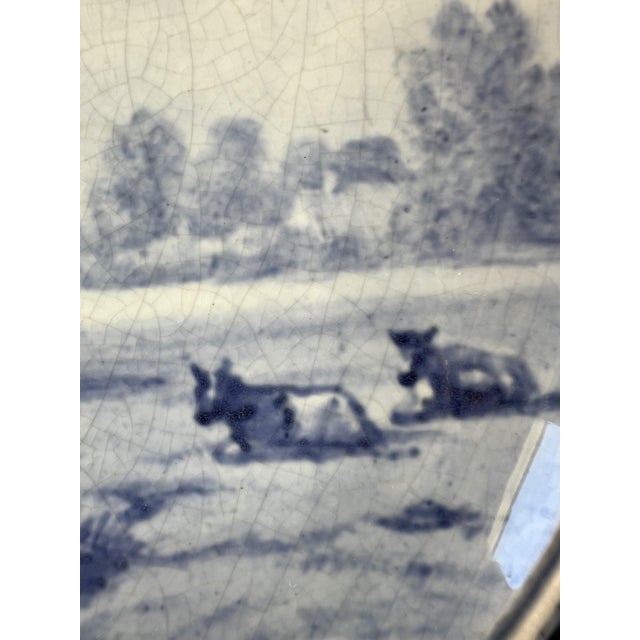 Delft Wall Plaques by Joost Thooft & Labouchère for Royal Delft, Set of 2 For Sale - Image 11 of 18