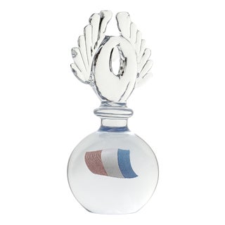 Mid-Century Modern Sculptural Glass, 1970s For Sale