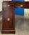 1940s Vintage 1940’s Mahogany Double Pedestal Sideboard For Sale - Image 5 of 12