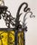 1900s Iron & Amber Glass Gothic Art Nouveau Lantern For Sale - Image 9 of 13