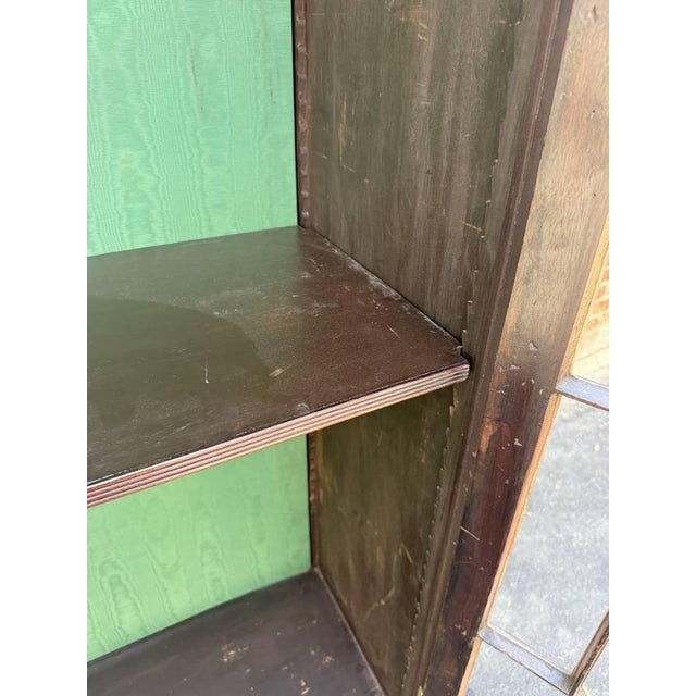 George III Style Mahogany Double Glaze Door Bookcase. 19th Century For Sale In Washington DC - Image 6 of 17