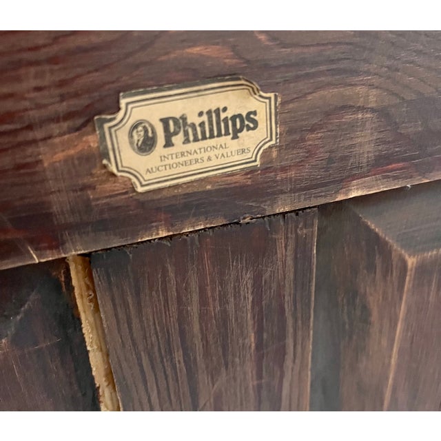 Antique 19th Century European Chinoiserie Server Cabinet With Phillips Auction Provenance For Sale - Image 16 of 18