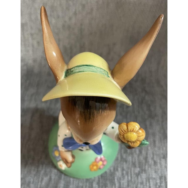 Mid-Century Modern Italian Animalier Ceramic Sculpture from Lenci, 1930s For Sale - Image 3 of 8